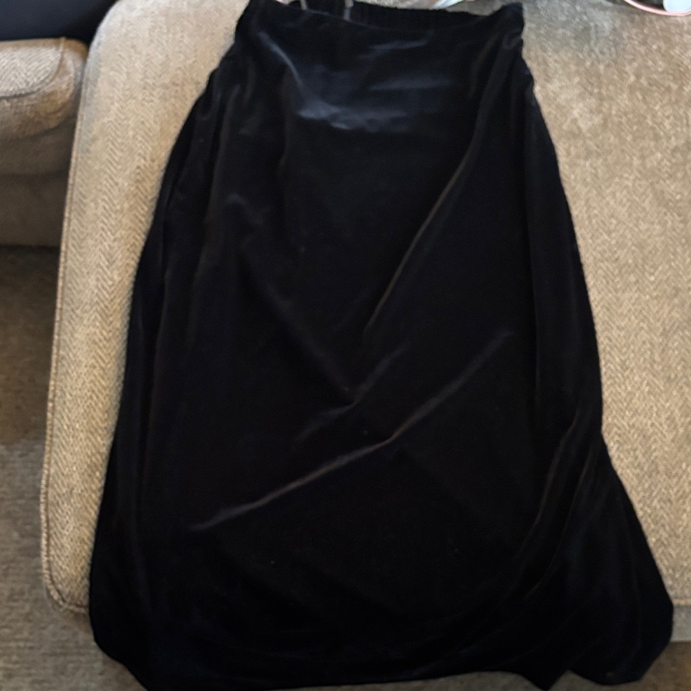 Alex Evenings Black Maxi Skirt